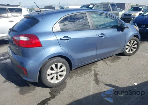 2016 Kia Rio Ex from USA, damaged, VIN KNADN5A37G6600320